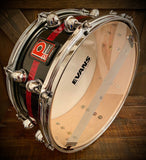 Premier 14x6” Genista Snare Drum in Red Blaze Sparkle