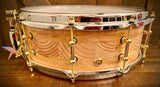 DrumPickers 14x5” Heirloom Classic Snare Drum in Natural Gloss