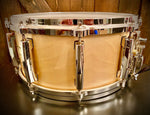 Pearl Masters Studio BRX 14x6.5” Snare Drum in #151 Platinum Mist