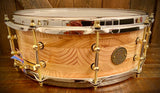 DrumPickers 14x5” Heirloom Classic Snare Drum in Natural Gloss