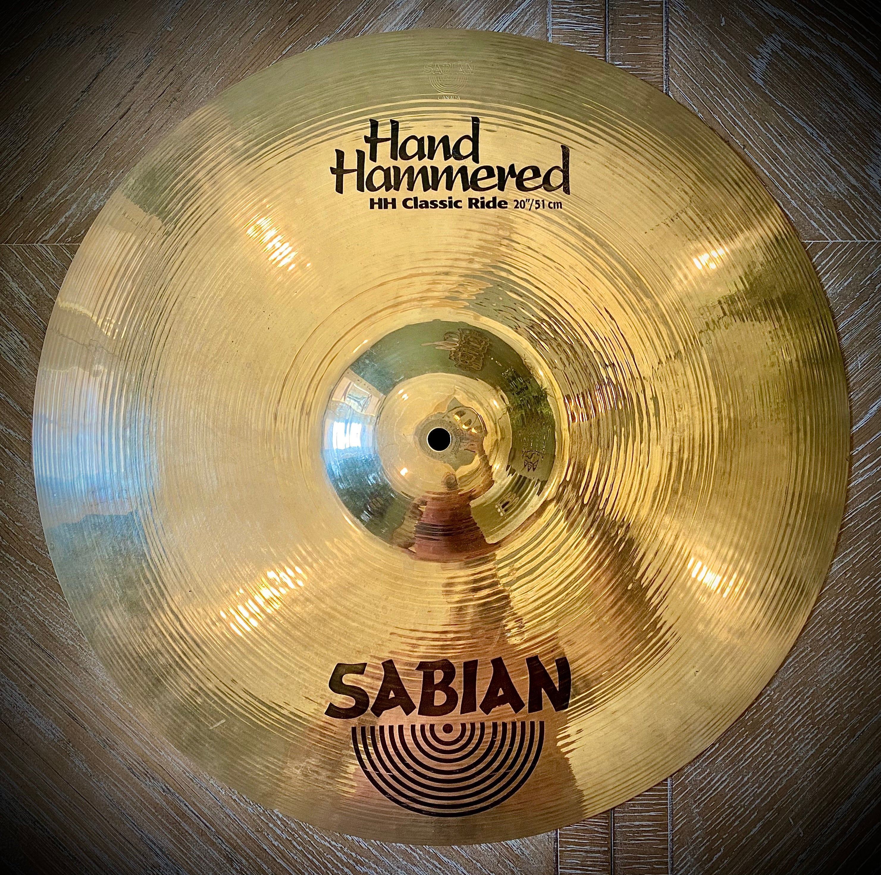 パーカッション・打楽器 SABIAN Hand Hammered Flat Bell Ride 20 6A11F508-37F1-480D-A6E9-