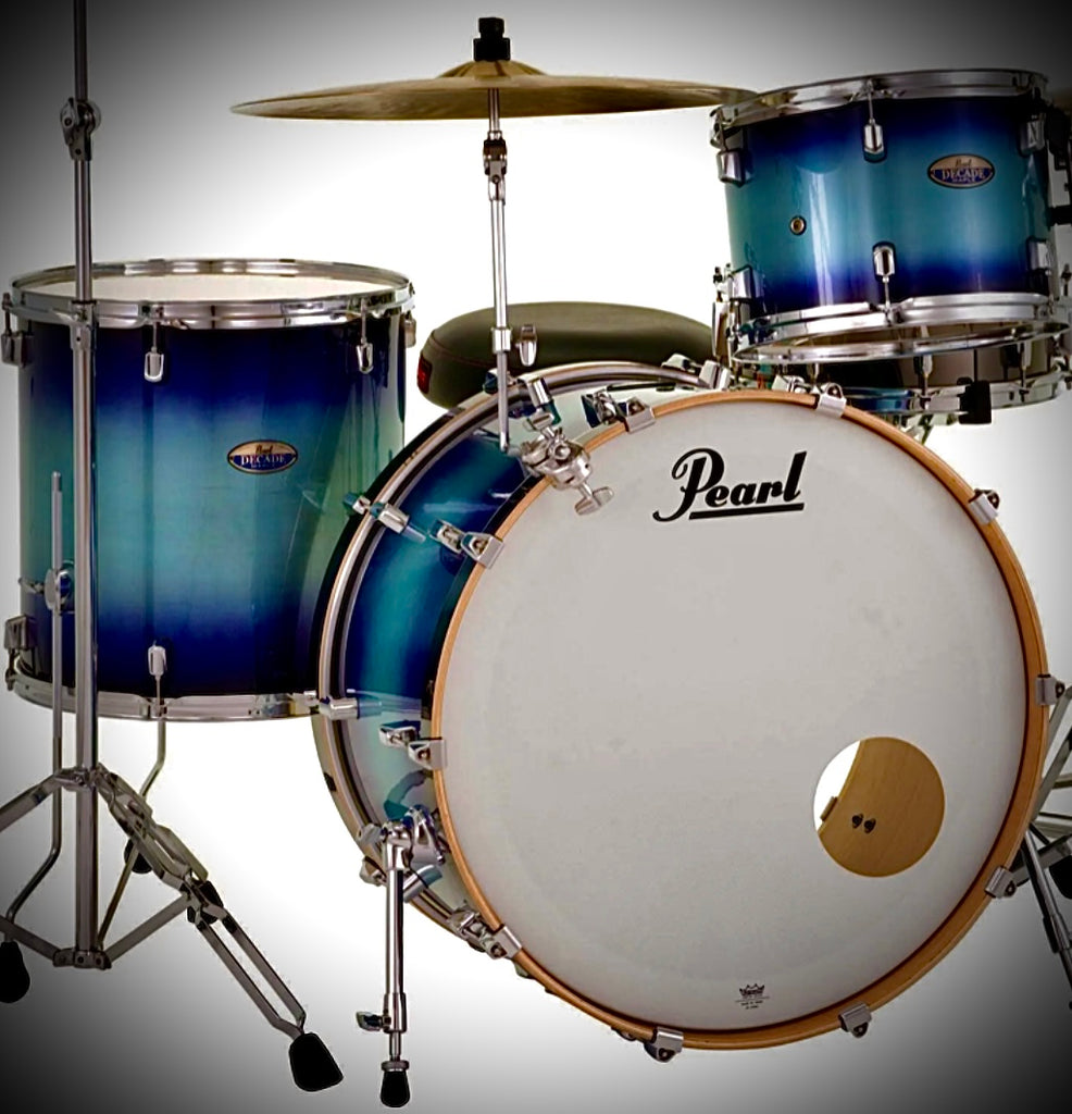 Pearl Decade Series 3-PC Drum Kit DMP943XP/C221 in “Faded Glory” Finis –  DrumPickers