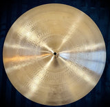 Vintage 70’s Zildjian 20” A “Small Stamp” Hollow Logo Ride Cymbal