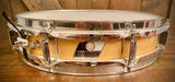 Ludwig Maple/Poplar/Maple 13x3.5” Piccolo Snare Drum in Gloss Maple Finish
