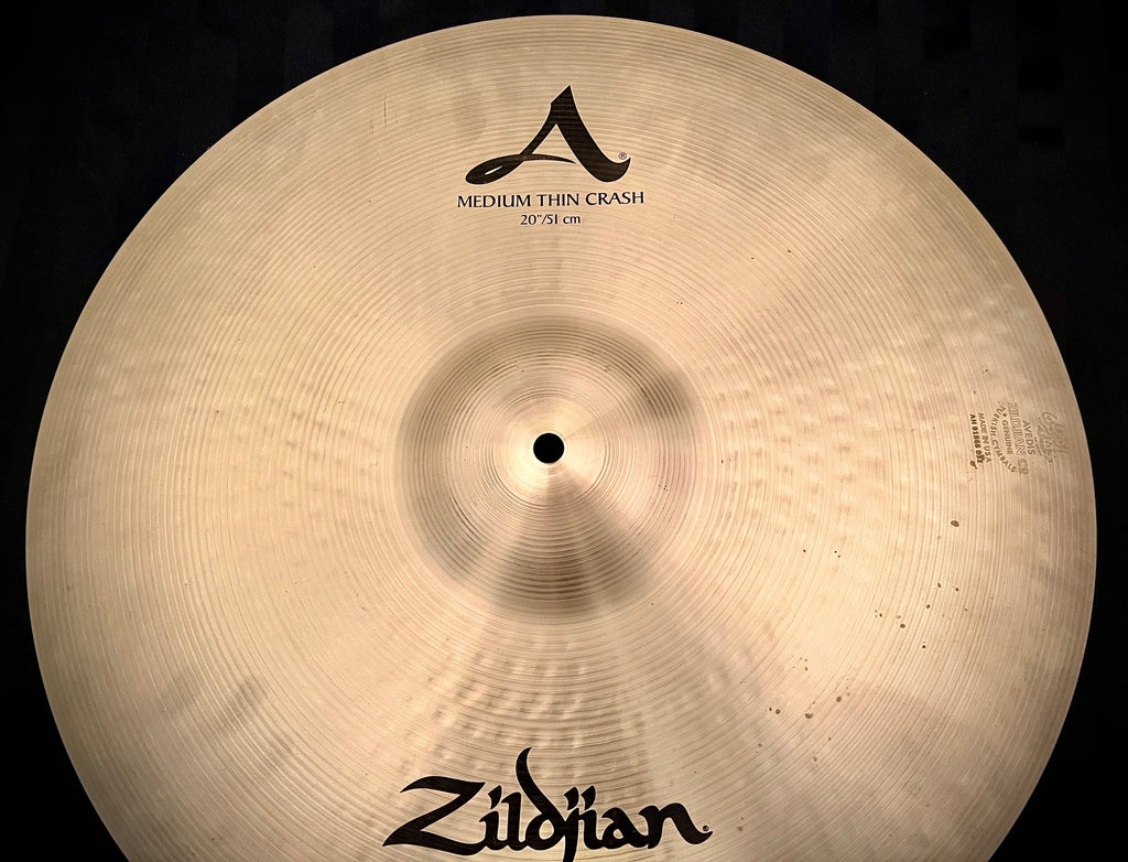 Zildjian A 20” Medium Thin Crash Cymbal – DrumPickers