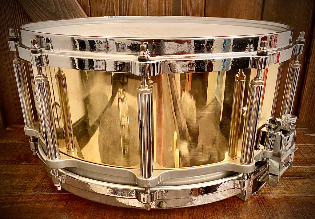 Pearl First Generation Free Floating 14x6.5” Brass Shell Snare 