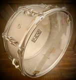 INDe 14x6.5” Brushed Aluminum Snare Drum