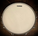 Pearl Masters Custom Classic 14x6.5” Single Maple Ply Snare Drum in Piano Black Lacquer