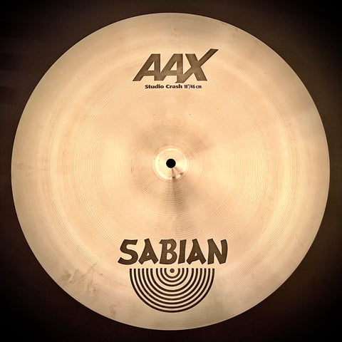 Sabian 18” AAX Studio Crash Cymbal
