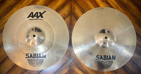 Sabian 14” AAX Stage Hi Hats (Pair)