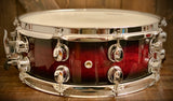 Mapex Black Panther 14x5.5” Snare Drum in Deep Cherry Burst