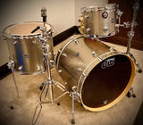 DW Performance 3-Pc Drum Kit in Titanium Sparkle
