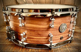 DrumPickers DP Custom 14x6” Heritage Line Snare drum in Gloss Walnut