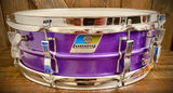 1978 Ludwig Acrolite 14x05” Snare Drum in Purple Craze