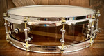 DrumPickers Custom Acrylic 14x4” Snare Drum In Black Smoke