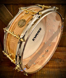 DrumPickers 14x5” Heirloom Classic Snare Drum in Natural Gloss