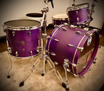 DrumPickers DP Custom Line 4pc All Maple Drum Kit  In #007 Plum Crazy Burst