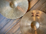 Zildjian Istanbul K 14” New Stamp Hi-Hat & Zidjian Kerope 14” Bottom Hat