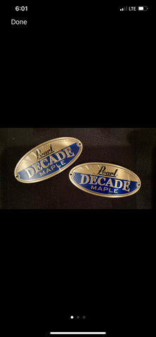 Pearl Decade Badges (5 total)