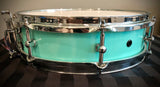 DrumPickers 14x3.5” Spearhead Piccolo Snare Drum in Seafoam Blue