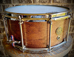 DrumPickers DP Custom Line Heritage Classic II / 14x6.5 8-Ply Maple Snare Drum in #41 Red Mahogany