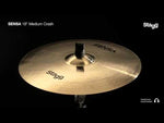 Stagg 18” Hand Hammered Sensa Exo Medium Crash Cymbal