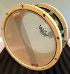 D.P. Custom Heritage Classic Maple 07”x14” with Maple Hoops in Piano Black