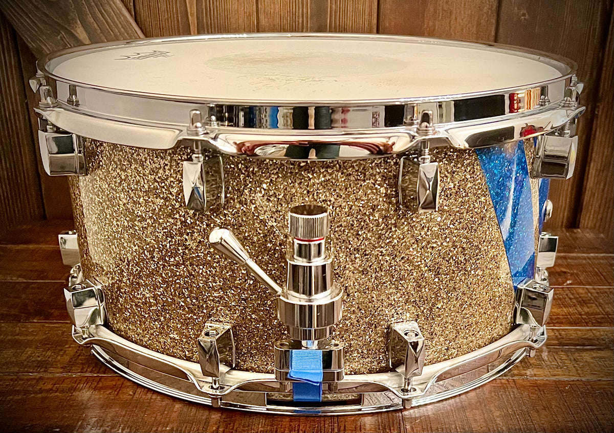 On The Edge Custom Maple 14x7 Snare Drum with Reinforcement Rings ...
