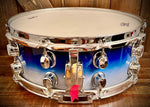 Mapex 14x6” Saturn Pro (Walnut/Maple) with Dual Tension in Twilight Blue