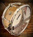 DrumPickers DP Custom Acrylic 14x6” Snare Drum in Black Smoke