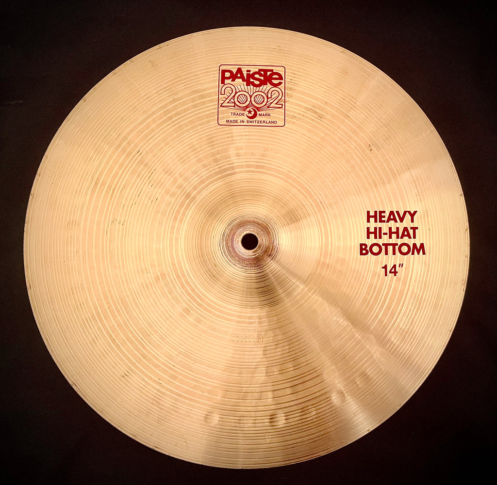 Paiste 2002 deals heavy hi hats