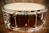 DrumPickers DP Custom Acrylic 14x6” Snare Drum in Black Smoke