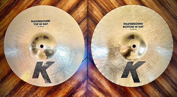 ⭐︎激レア 廃盤品 Kzildjian master sound Hihat 13