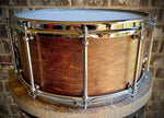 DrumPickers DP Custom Line Heritage Classic II / 14x6.5 8-Ply Maple Snare Drum in #41 Red Mahogany