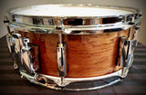 Pearl OH1350 Omar Hakim Signature Snare Drum in #140 Natural Mahogany