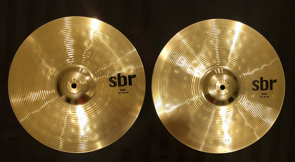Sabian - SBR Performance Cymbal Set 14” HH, 16” Crash/Ride, 20