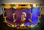 DrumPickers DP Custom Line Snare Drum In Candy Grape Finish