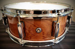 Pearl OH1350 Omar Hakim Signature Snare Drum in #140 Natural Mahogany