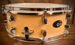 Pacific by DW 14x5.5” Natural Gloss Maple / Poplar LE Snare Drum In Natural Gloss Maple