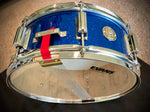 DrumPickers  MIJ Reissue 14x5.5” 1960’s Snare Drum in Deep Blue Sparkle
